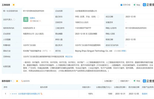 智譜AI在京成立科技新公司，應用軟件服務開啟新篇章